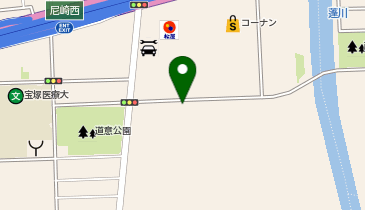 タイムズALFALINK尼崎の地図画像