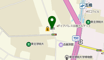 タイムズ東北学院大学前の地図画像