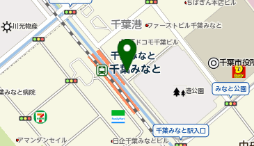 タイムズまいばすけっと千葉みなと駅東店の地図画像