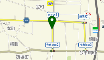 タイムズボナンザ天王通駐車場の地図画像