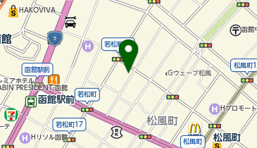 タイムズ函館松風町第2の地図画像