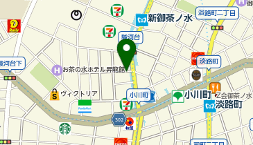 タイムズ神田小川町第7の地図画像