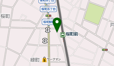 タイムズ桜町前駅西広場駐車場の地図画像