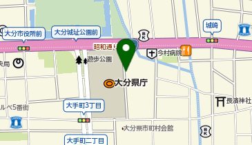 タイムズ大分県庁前の地図画像