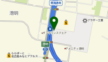 タイムズMEGAドン・キホーテUNY東海通店(平面)の地図画像
