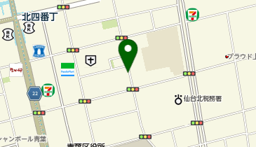 タイムズ上杉第22の地図画像