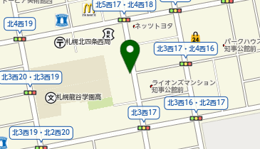 タイムズ北4西18第2の地図画像