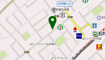 タイムズ五井第6の地図画像