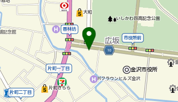 タイムズ金沢片町1丁目の地図画像