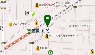 タイムズ高槻駅南立体の地図画像