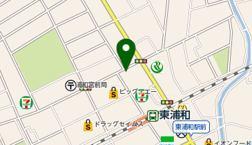 タイムズイオンタウン東浦和の地図画像