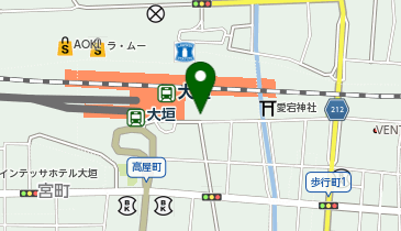 タイムズアスティ大垣南口駐車場の地図画像