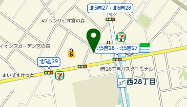 タイムズ西28丁目駅前第2の地図画像