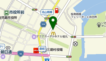 タイムズマクドナルド鹿児島易居町店の地図画像