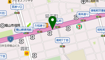 タイムズ福山久松通りの地図画像
