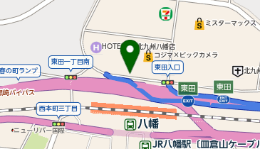 タイムズコジマ&times;ビックカメラ八幡店の地図画像