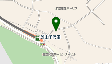 芝山千代田駅前駐車場の地図画像