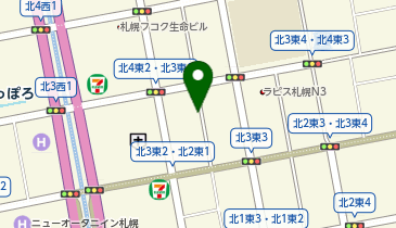 タイムズ北3東2第2の地図画像