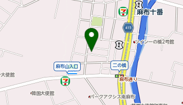 タイムズ麻布十番第12の地図画像