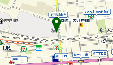 タイムズ江戸東京博物館前駐車場の地図画像