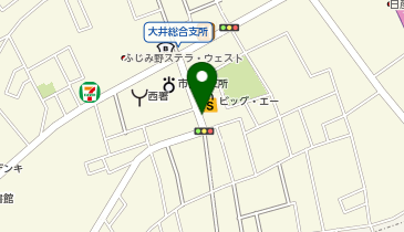 タイムズビッグ・エー大井亀久保店の地図画像