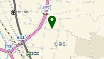 タイムズ柏原安堂町の地図画像