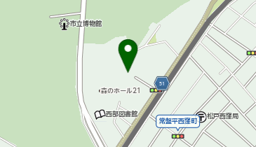 タイムズ森のホール21の地図画像