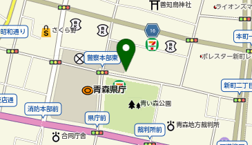 タイムズ青森合同庁舎の地図画像