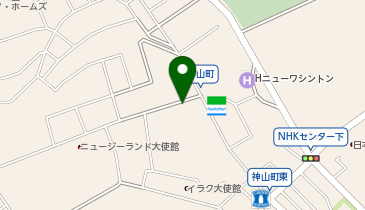 タイムズ神山町第10の地図画像
