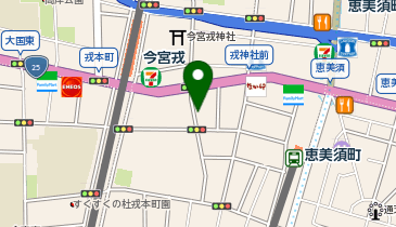 タイムズ今宮戎南の地図画像