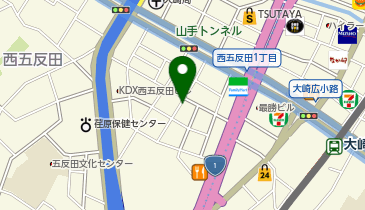 タイムズ西五反田第70の地図画像