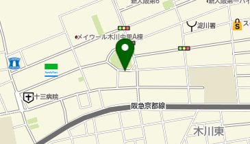 タイムズ木川西3丁目の地図画像