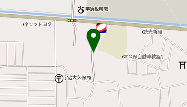 タイムズ大久保町北ノ山の地図画像