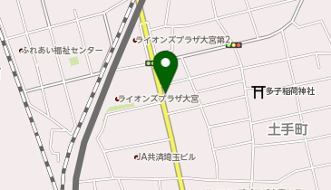 タイムズ大光銀行大宮支店の地図画像