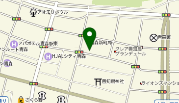 タイムズ青森安方第3の地図画像