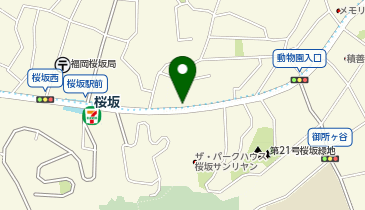 タイムズクラシオン桜坂2Fの地図画像