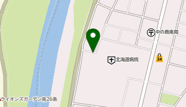 タイムズ北海道病院第2の地図画像