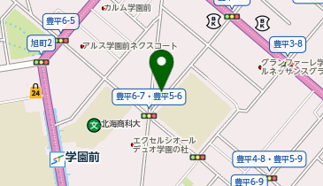 タイムズ豊平5・6の地図画像