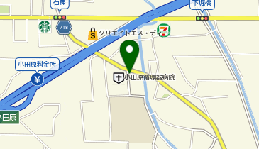 タイムズ小田原循環器病院第1の地図画像