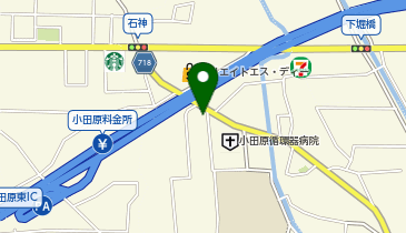 タイムズ小田原循環器病院第2の地図画像