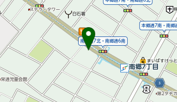タイムズ東光ストア南郷7丁目店の地図画像
