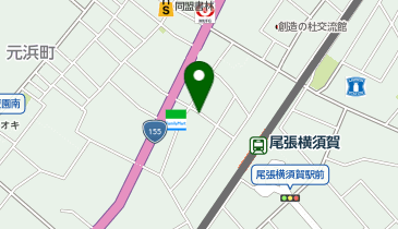 タイムズ尾張横須賀駅の地図画像
