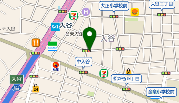 タイムズ入谷1丁目第2の地図画像