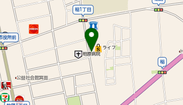 タイムズライフ箕面店の地図画像