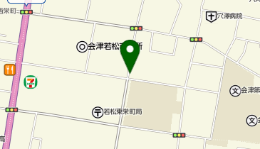 タイムズ会津若松市大手門通りの地図画像