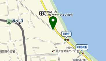 タイムズ琵琶湖中央リハビリテーション病院第2の地図画像