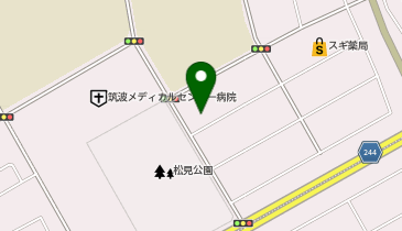 タイムズつくば天久保第5の地図画像