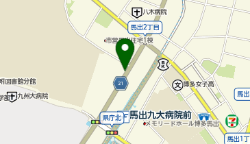 タイムズ馬出第7の地図画像