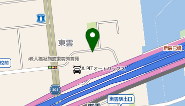 タイムズA PIT AUTOBACS SHINONOMEの地図画像