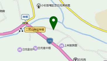 タイムズ日光蒲焼澤本の地図画像